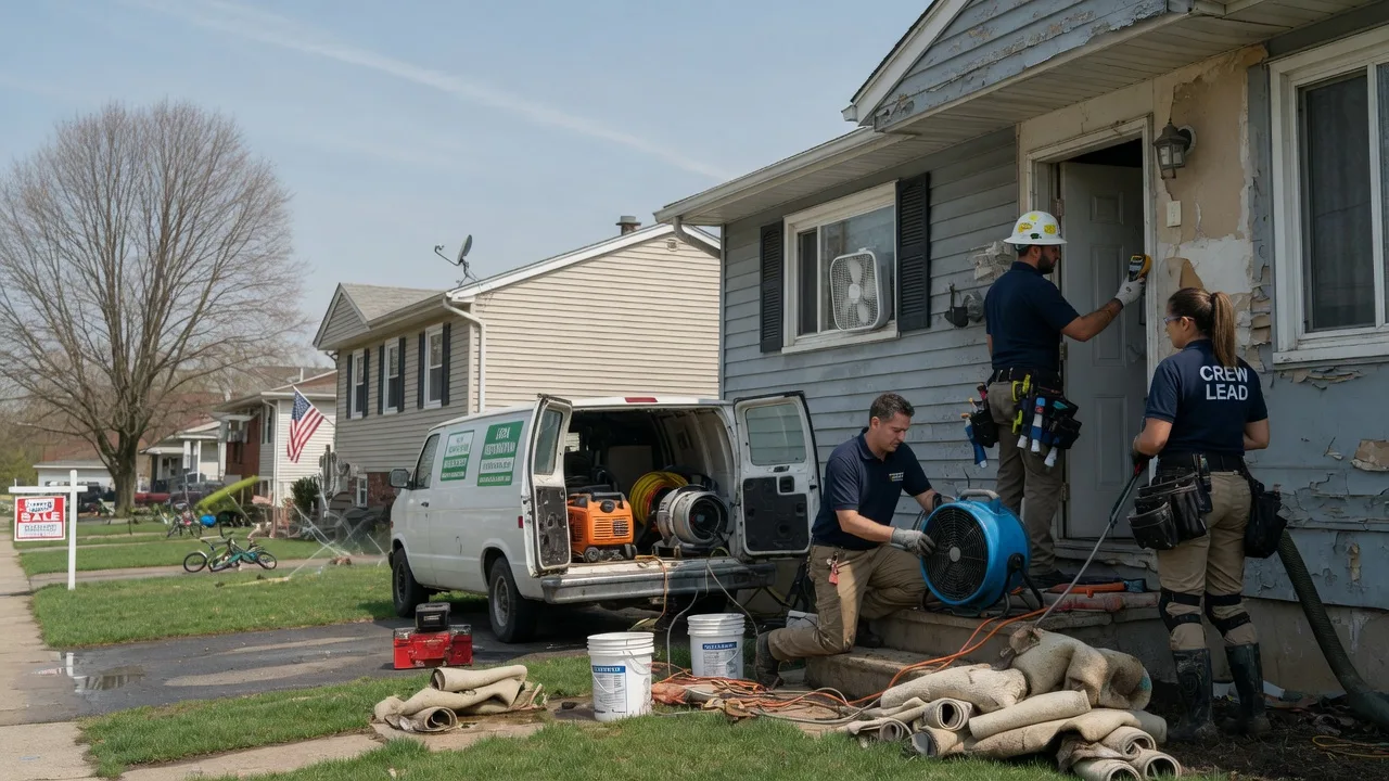 Flood Cleanup in Avon Lake, OH near me